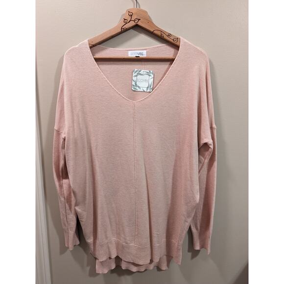 Eco Vibe Ultra Soft Sweater in Blush - Picture 3 of 6